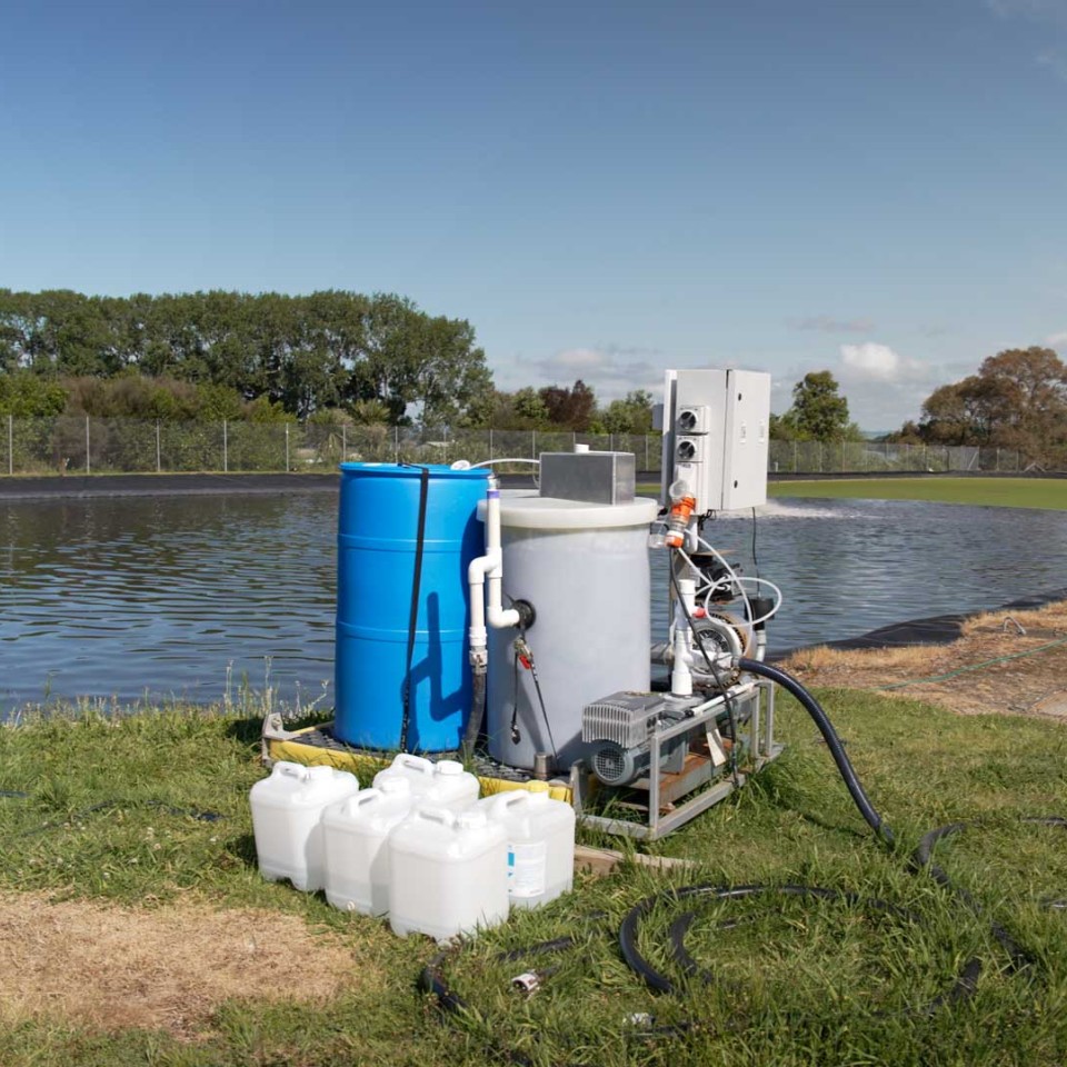 Katikati MBBR Pilot Onsite