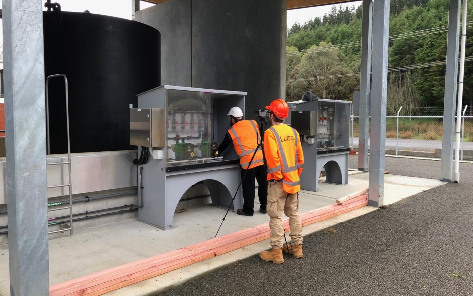 LTO Filming on Water Treatment Plant